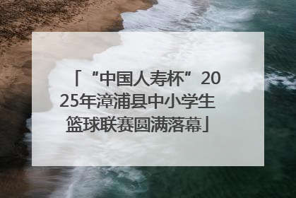 “中国人寿杯”2025年漳浦县中小学生篮球联赛圆满落幕
