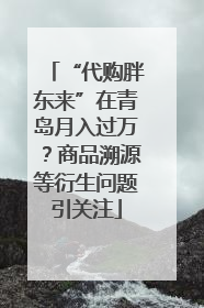 “代购胖东来”在青岛月入过万？商品溯源等衍生问题引关注