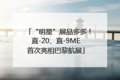 “明星”展品多多！直-20、直-9ME首次亮相巴黎航展