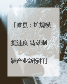 睢县：扩规模提速度 铸就制鞋产业新标杆