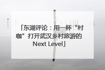 东湖评论：用一杯“村咖”打开武汉乡村旅游的Next Level