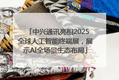 中兴通讯亮相2025全球人工智能终端展，展示AI全场景生态布局