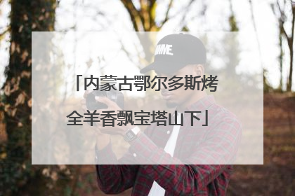 内蒙古鄂尔多斯烤全羊香飘宝塔山下