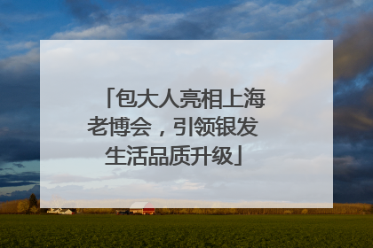 包大人亮相上海老博会，引领银发生活品质升级