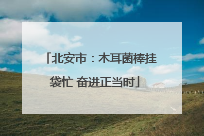 北安市：木耳菌棒挂袋忙 奋进正当时