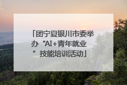 团宁夏银川市委举办“AI+青年就业”技能培训活动