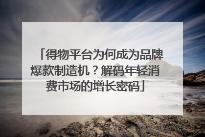得物平台为何成为品牌爆款制造机？解码年轻消费市场的增长密码