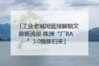 工业老城用篮球解锁文旅新流量 株洲“厂BA”3.0焕新归来
