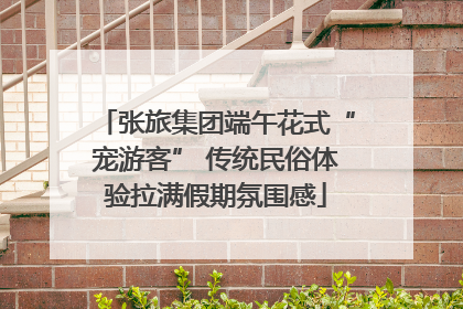 张旅集团端午花式“宠游客” 传统民俗体验拉满假期氛围感