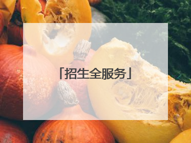 招生全服务