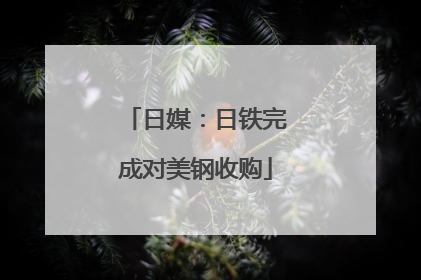 日媒：日铁完成对美钢收购