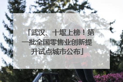 武汉、十堰上榜！第一批全国零售业创新提升试点城市公布