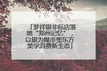 梦祥银非标店落地“郑州记忆”，以银为媒重塑东方美学消费新生态
