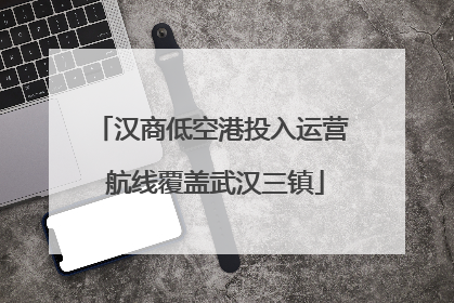 汉商低空港投入运营 航线覆盖武汉三镇