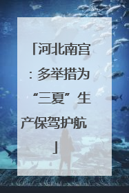 河北南宫：多举措为“三夏”生产保驾护航