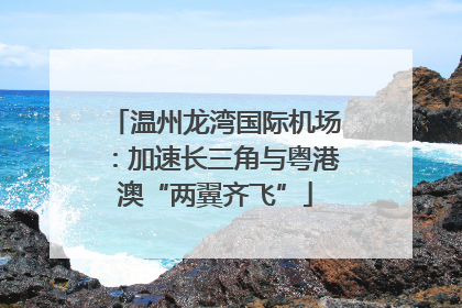 温州龙湾国际机场：加速长三角与粤港澳“两翼齐飞”