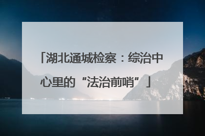 湖北通城检察：综治中心里的“法治前哨”