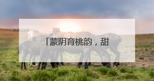 蒙阴育桃韵，甜香溢四方——看蒙阴蜜桃全产业链的创新崛起之路
