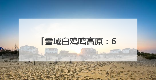 雪域白鸡鸣高原：6代科研人用62年孵化出了“金蛋蛋”
