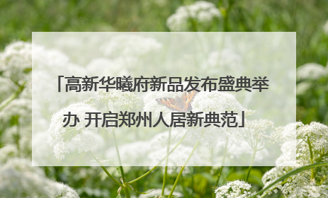 高新华曦府新品发布盛典举办 开启郑州人居新典范