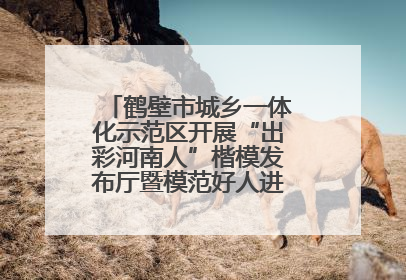 鹤壁市城乡一体化示范区开展“出彩河南人”楷模发布厅暨模范好人进校园宣讲活动